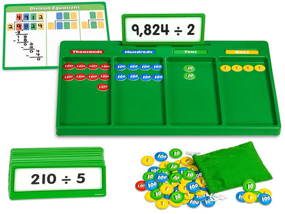 Hands-On Division Regrouping Kit - US 1215
