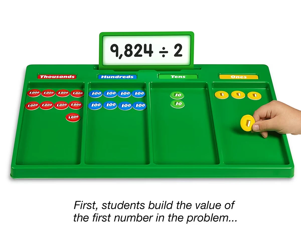 Hands-On Division Regrouping Kit - US 1215