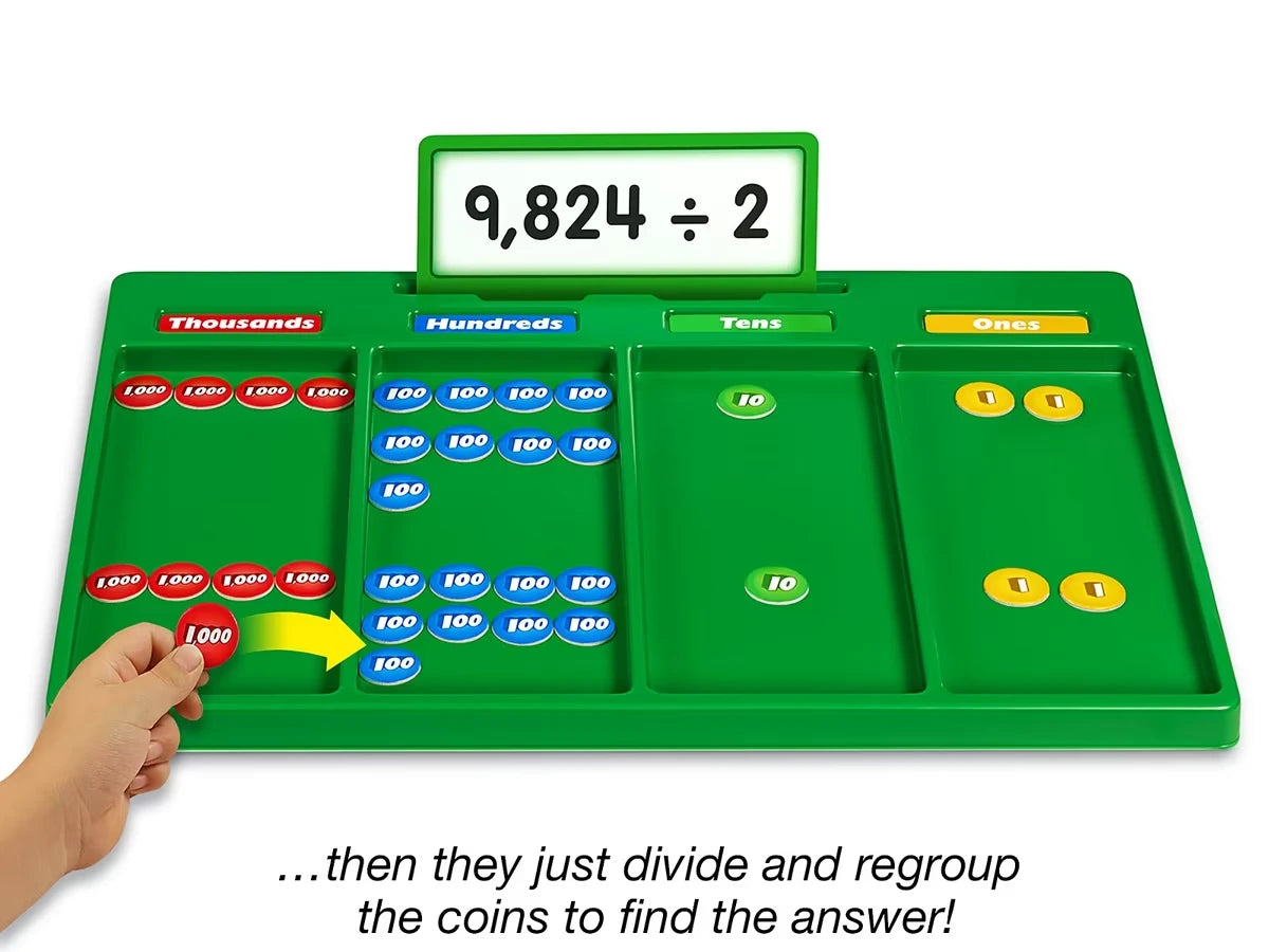 Hands-On Division Regrouping Kit - US 1215