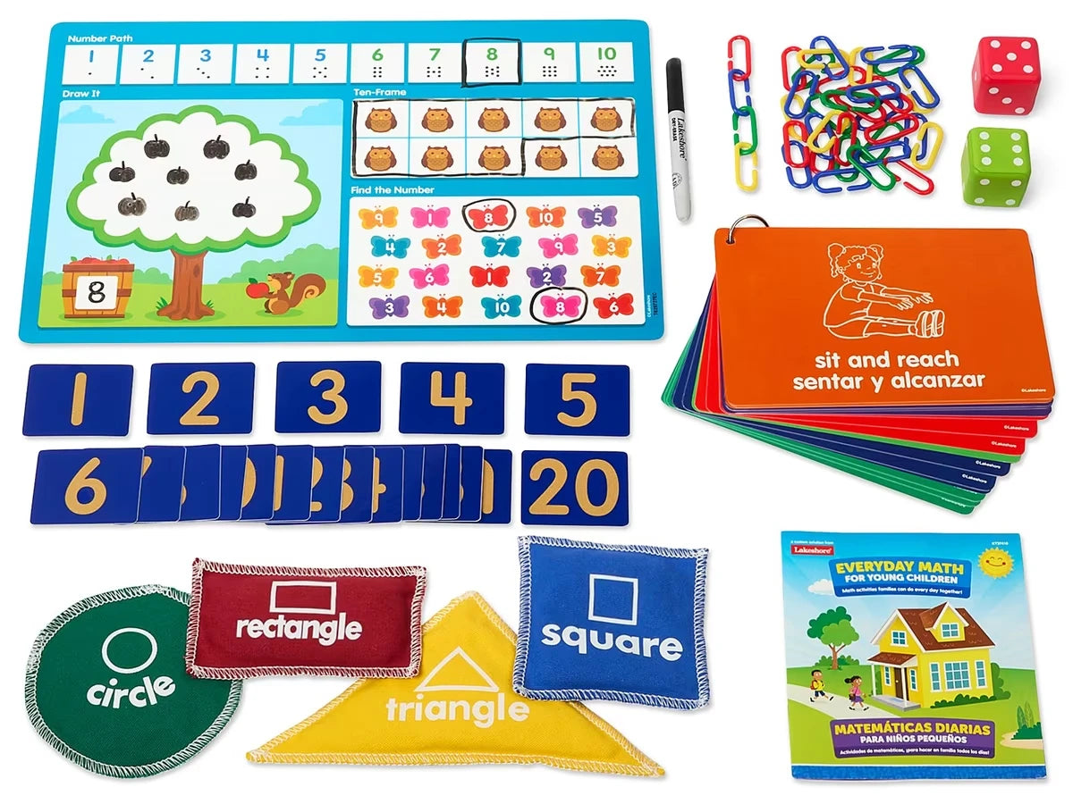 Preschool Family Fun Math & Movement Kit - US 6025