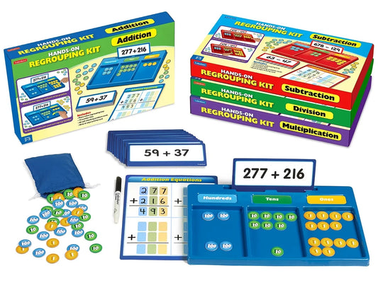 Hands-On Regrouping Kits - Complete Set - US 7422