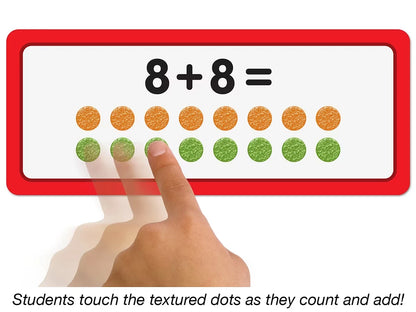Touch & Match Sensory Addition Cards - US 9235