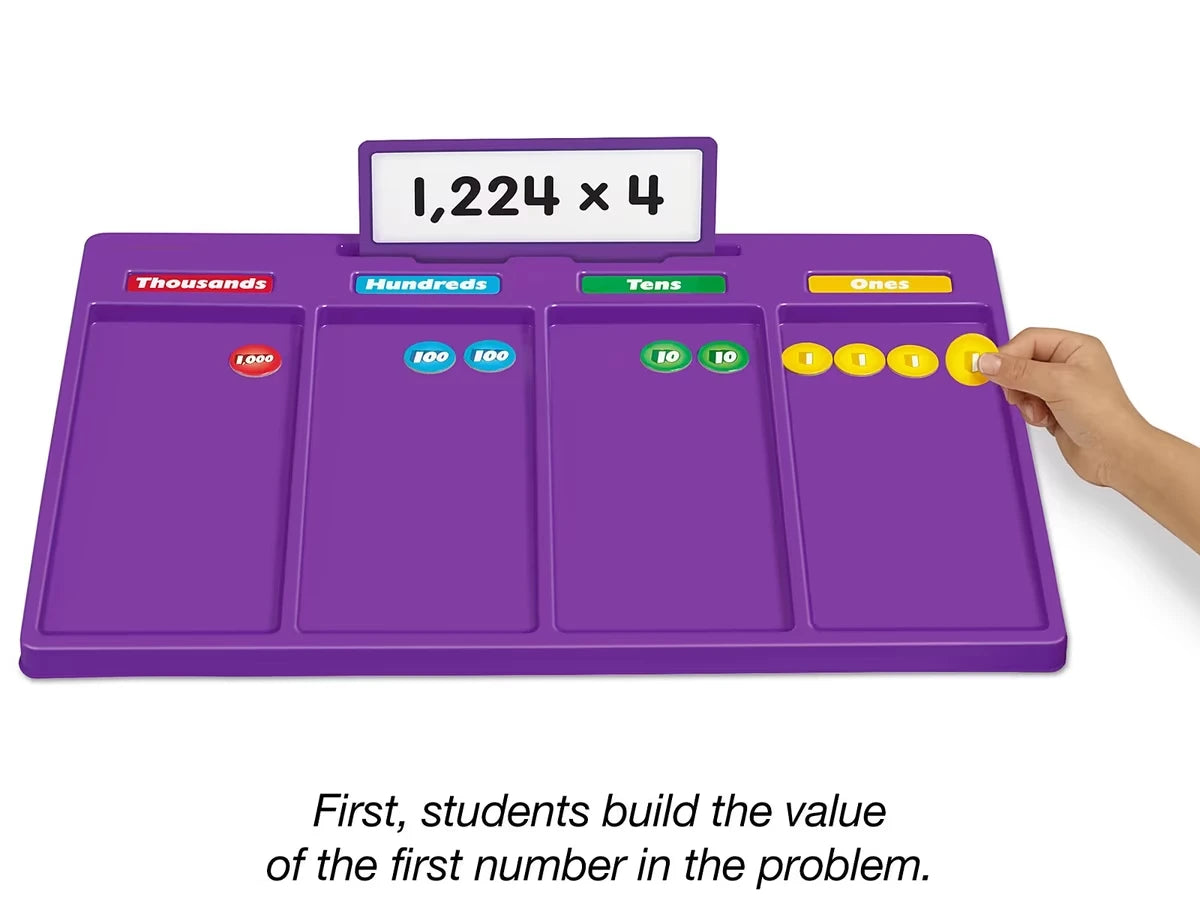 Hands-On Multiplication Regrouping Kit - US 8525