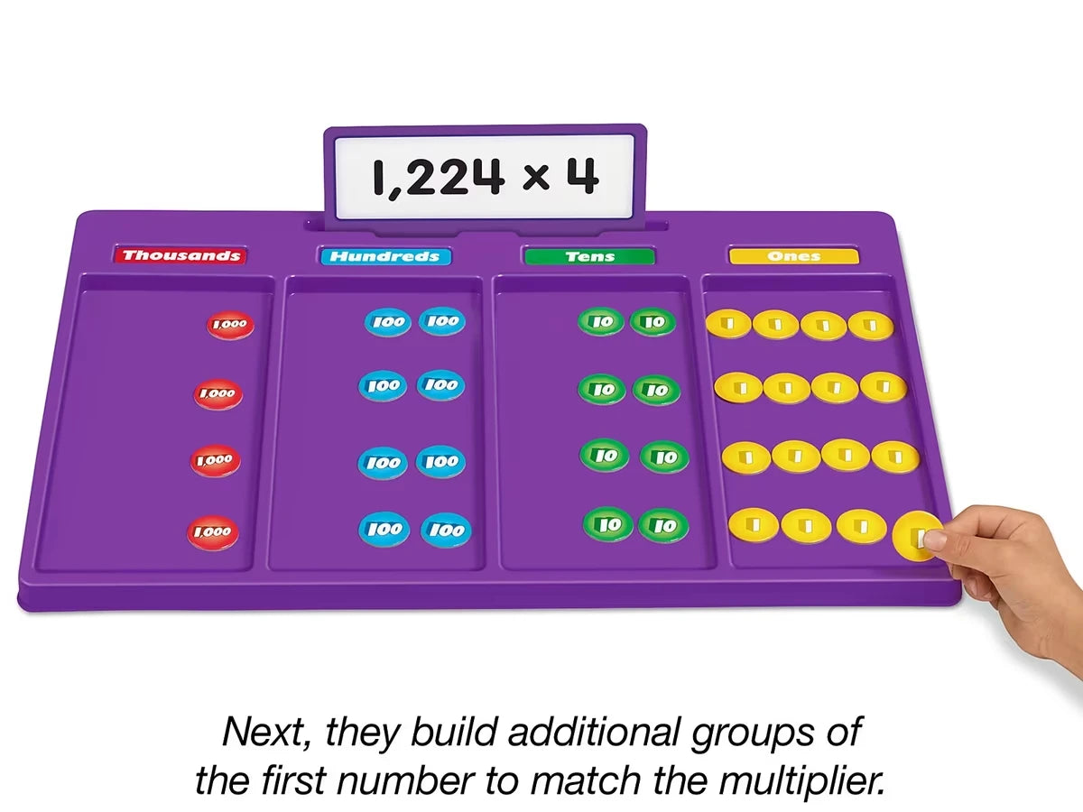 Hands-On Multiplication Regrouping Kit - US 8525