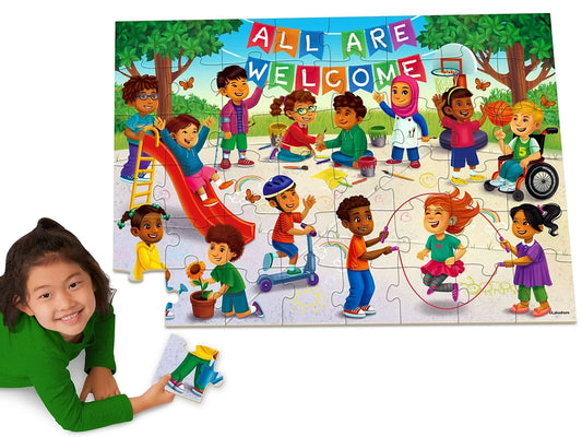 Celebrating Diversity Floor Puzzle - US 8851