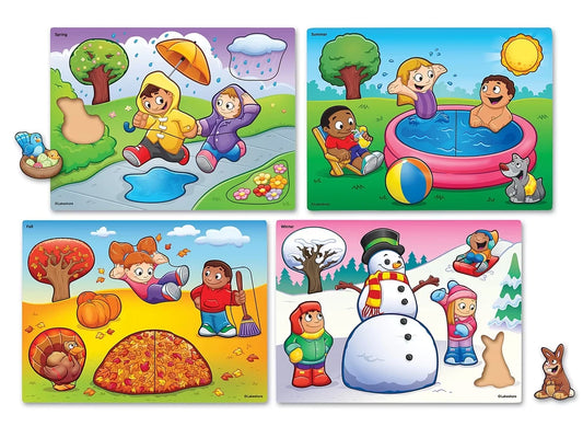 Seasons and Weather Puzzle Set - US 8705
