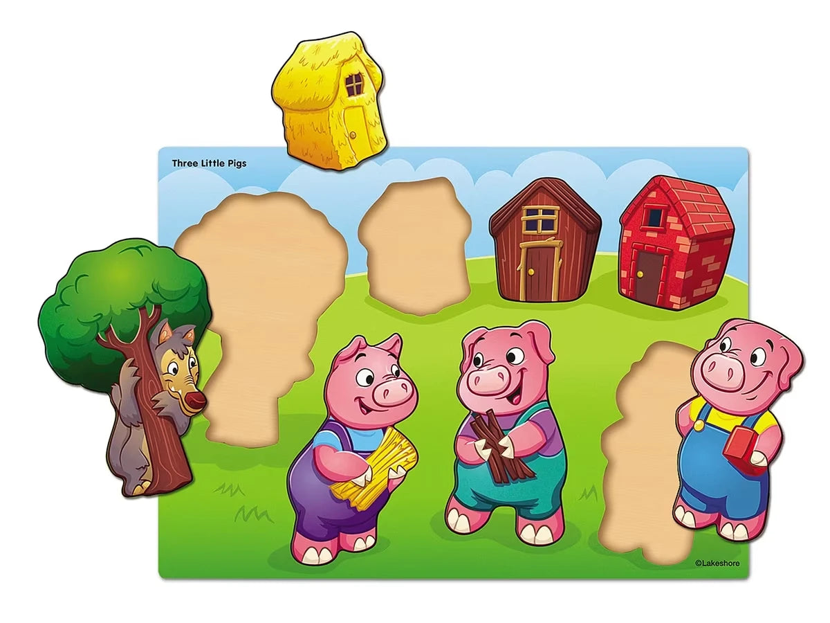 Three Little Pigs Puzzle - US 7935
