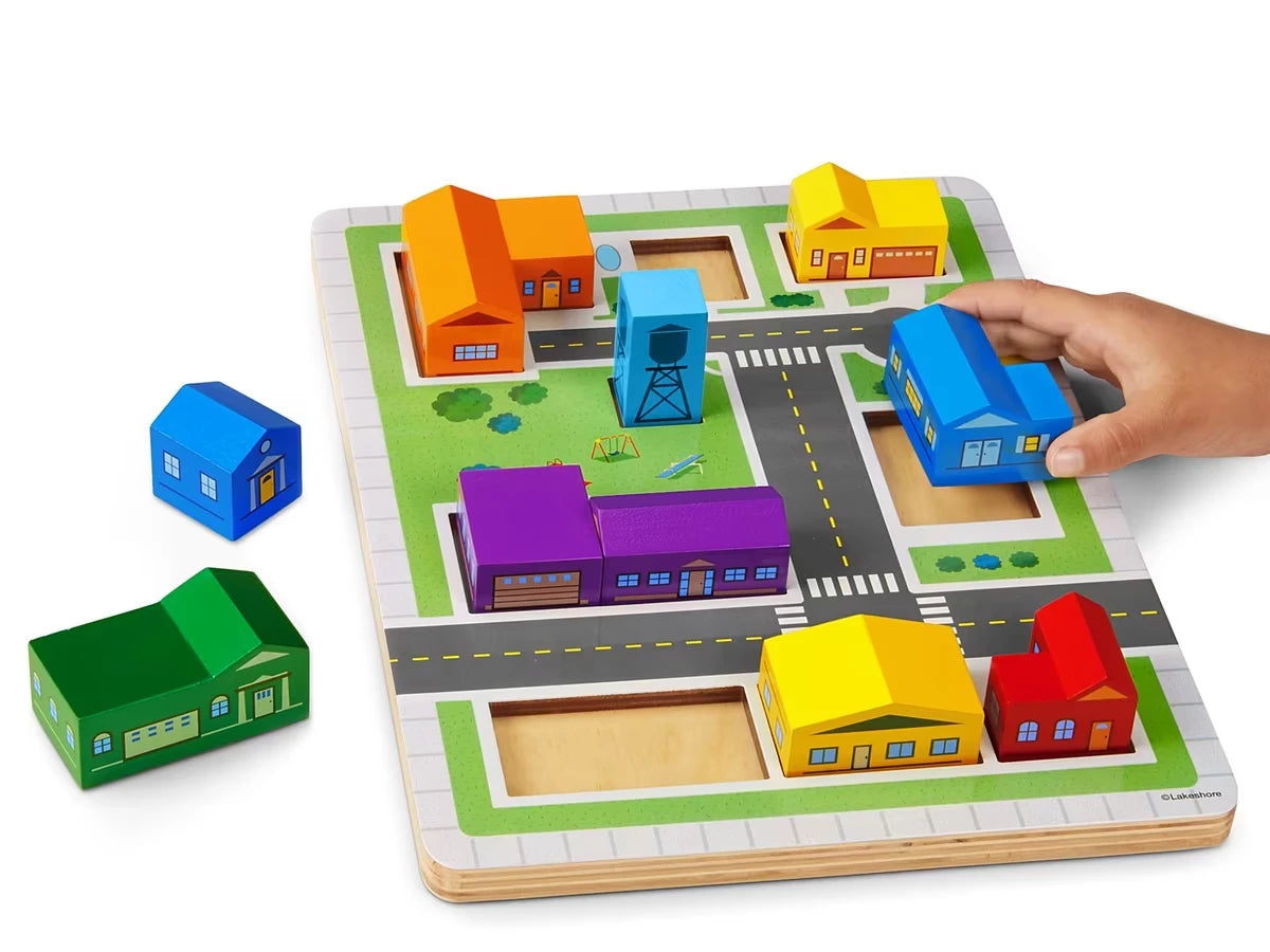 Around the Town Logic Puzzle - US 7670