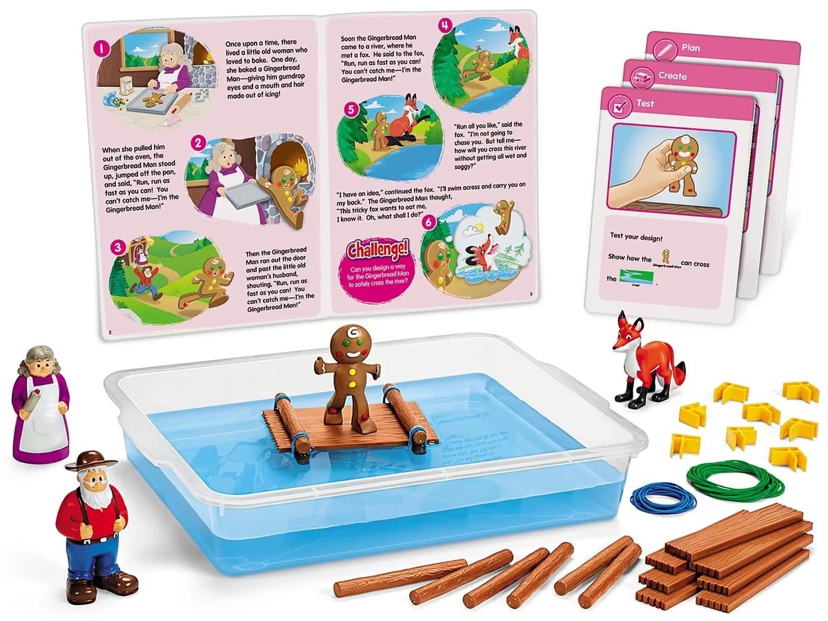 Gingerbread Man Problem Solving STEM Kit - US 6201