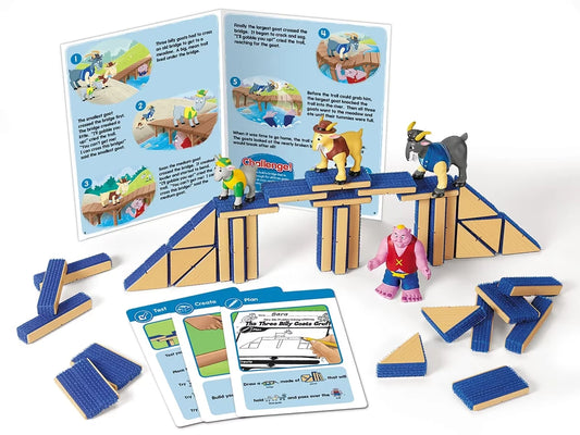 The Three Billy Goats Gruff Problem Solving STEM Kit - US 9334
