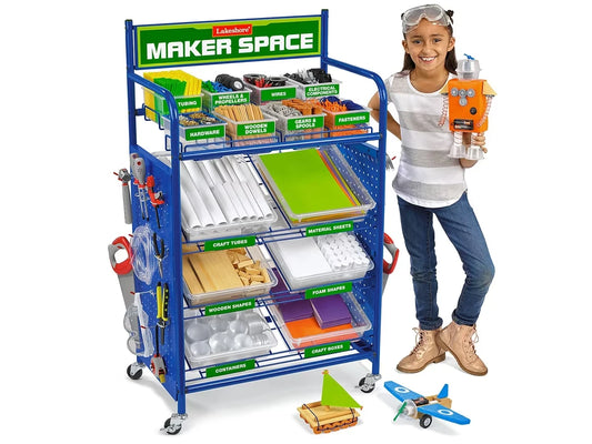 Maker Space Mobile Project Cart - Fully Loaded - US 9585