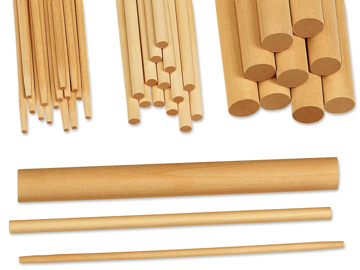 Maker Space Wooden Dowels Pack - US 7730