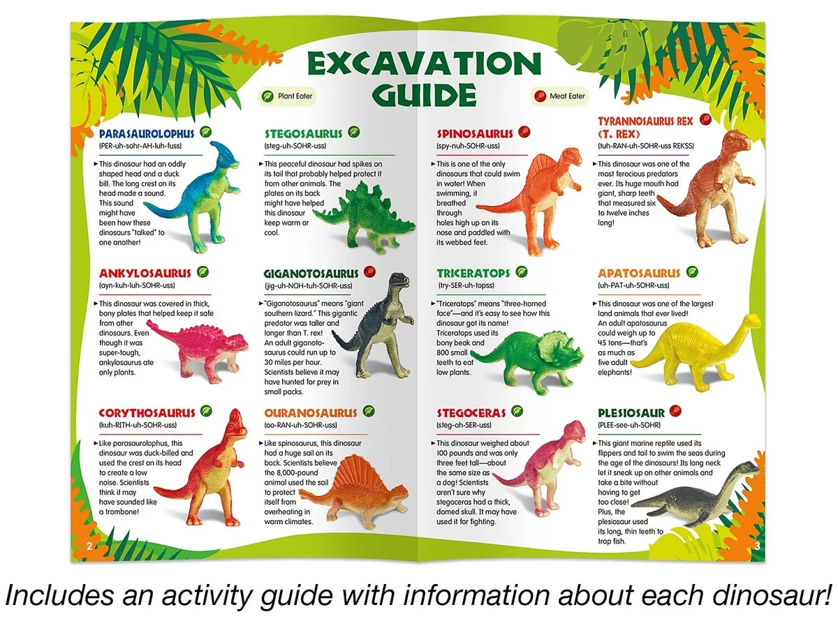 Dig & Discover Dinosaur Eggs - US 4051