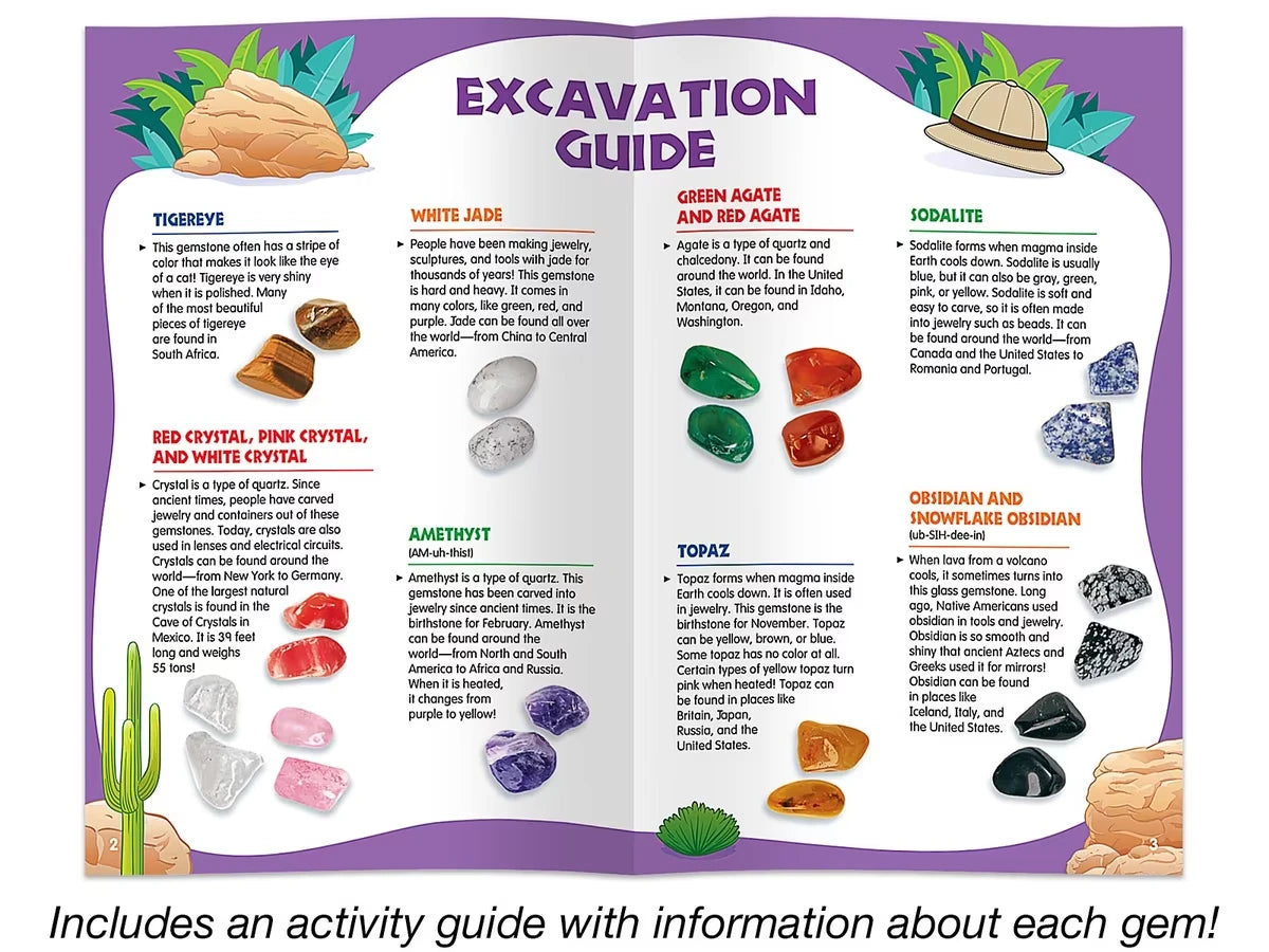 Dig & Discover Gemstones - US 1546
