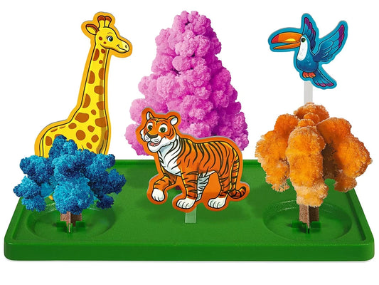 Wild Animals Magic Crystal Growing Kit - US 5892