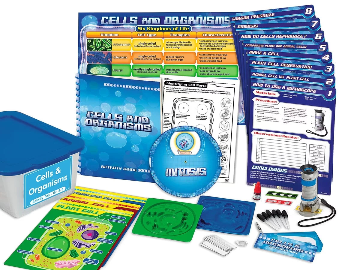 Cells & Organisms Activity Tub - Gr. 4-6 - US 8825