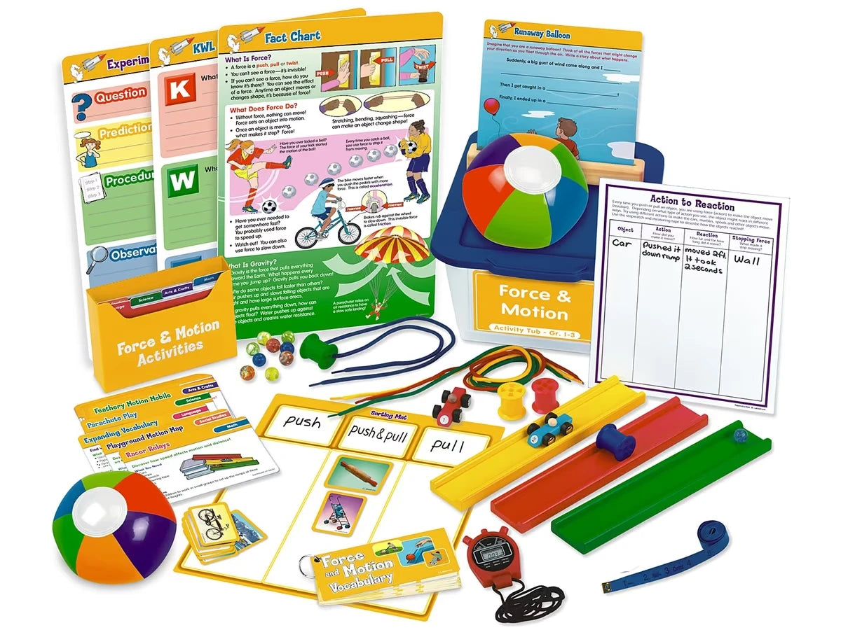 Force & Motion Activity Tub - Gr. 1-3 - US 8294