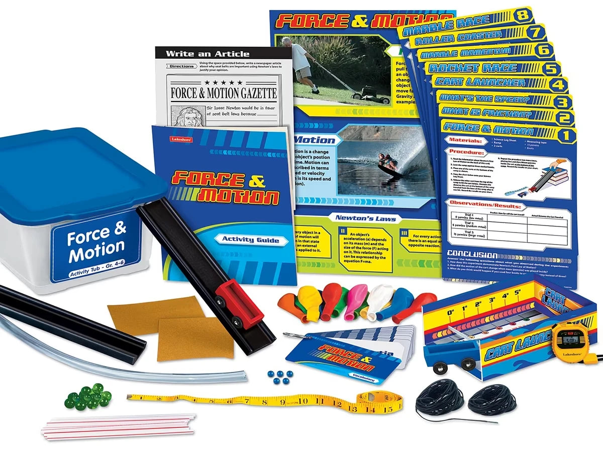 Force & Motion Activity Tub - Gr. 4-6 - US 4677