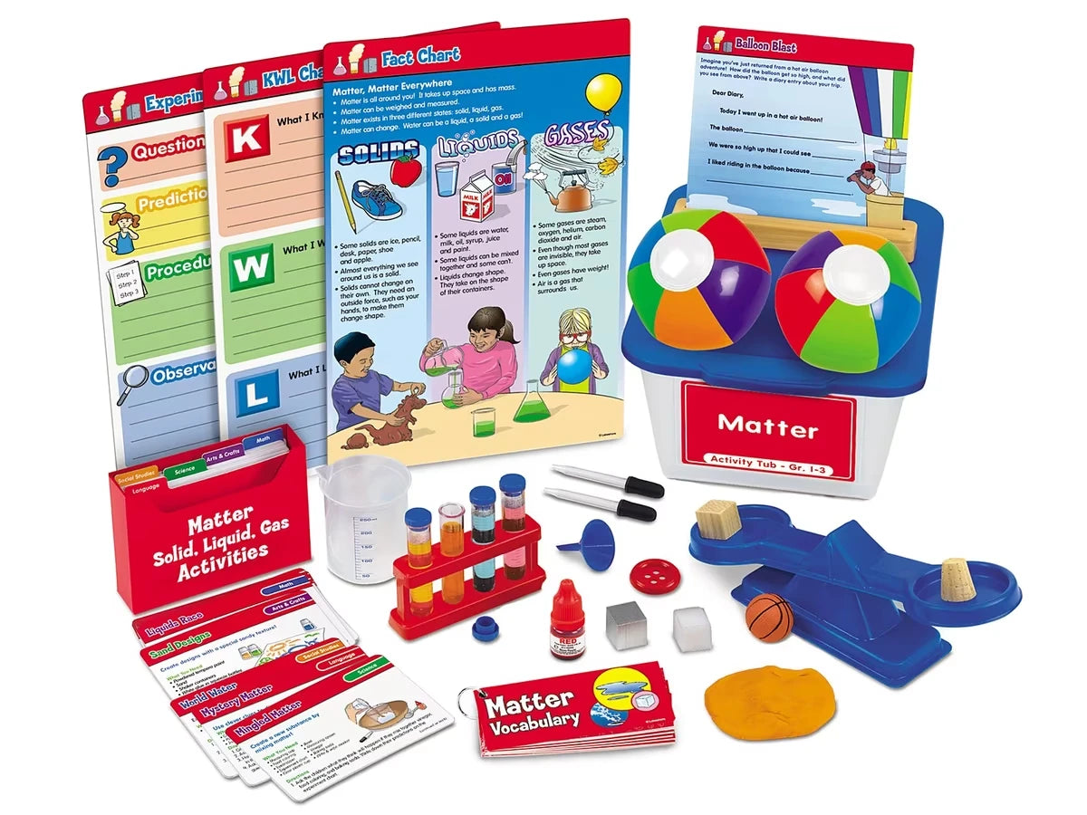 Matter Activity Tub - Gr. 1-3 - US 2722