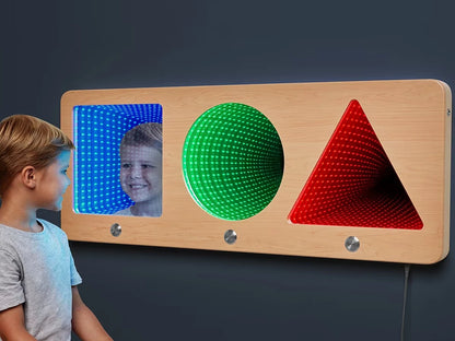 Color-Changing Infinity Mirror - US 8609