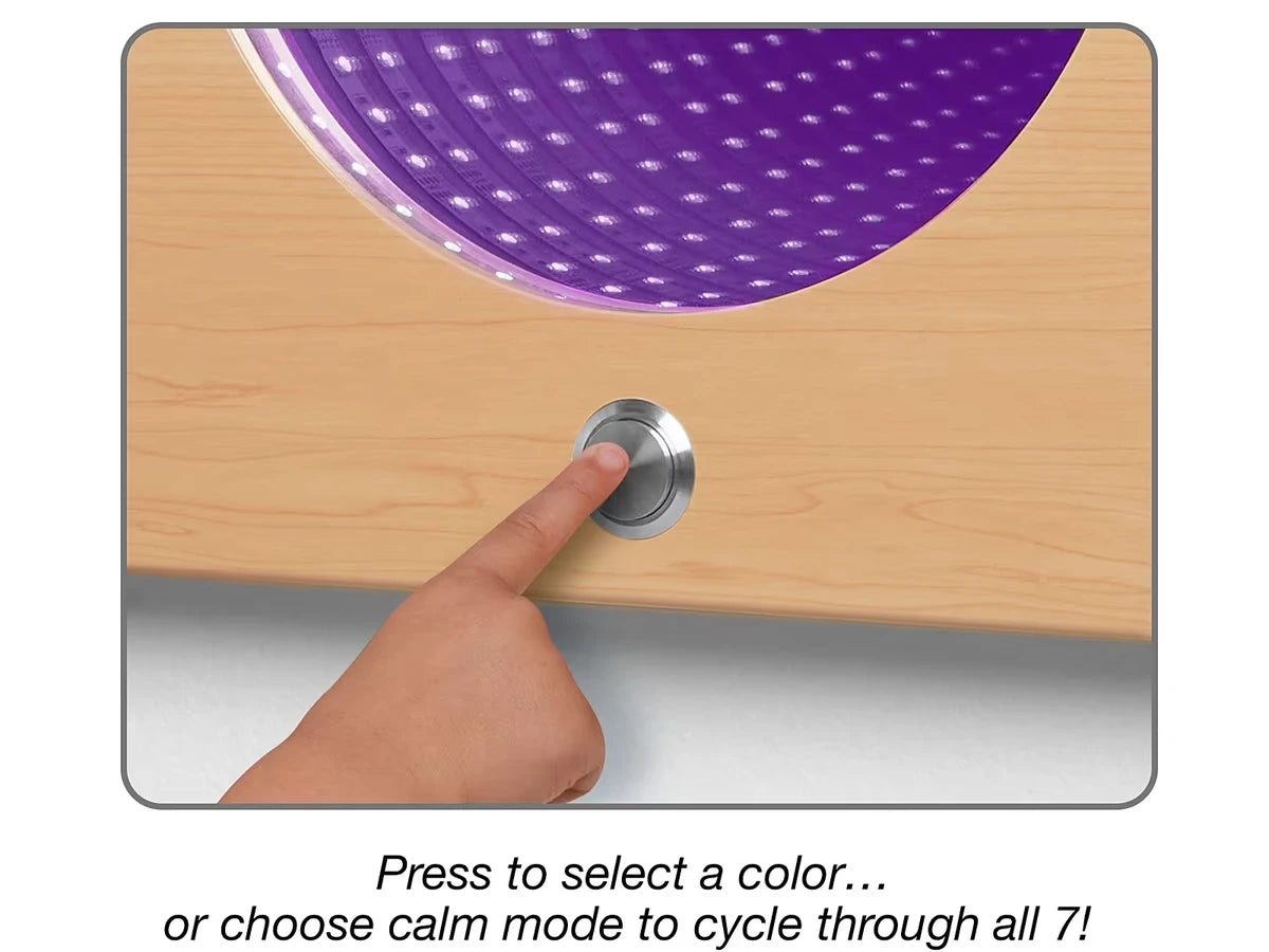 Color-Changing Infinity Mirror - US 8609