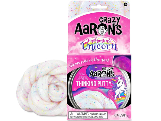 Crazy Aaron’s Glow-In-The-Dark Putty - Enchanting Unicorn - US 6912