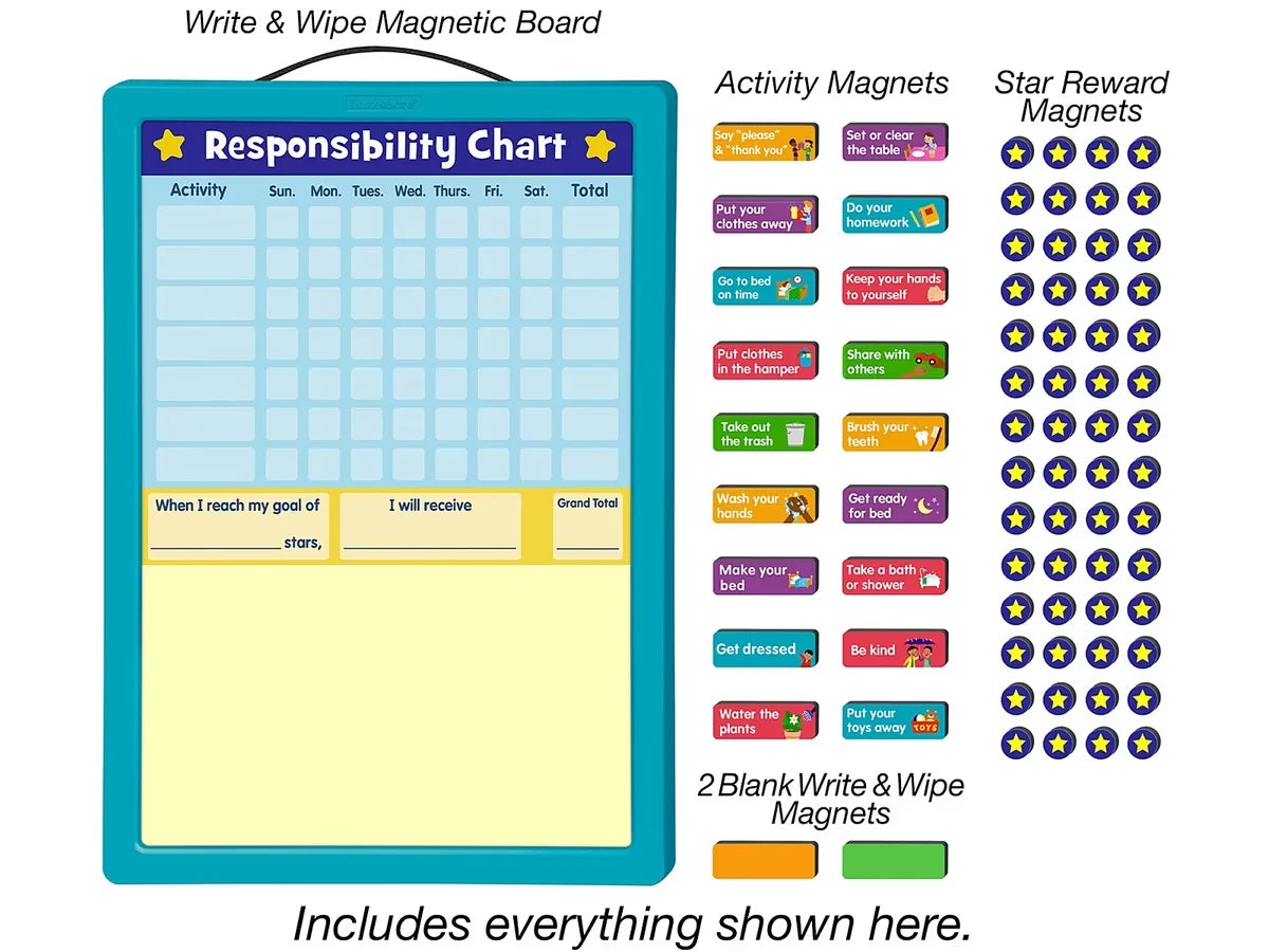 Good for Me! Magnetic Responsibility Chart - US 3121