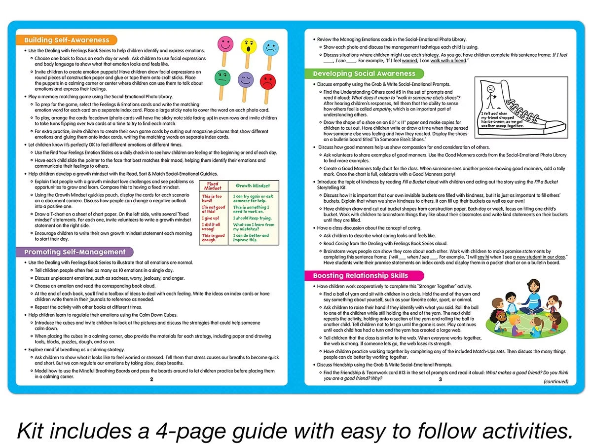 Social-Emotional Classroom Activity Kit - K-Gr. 2 - US 1016