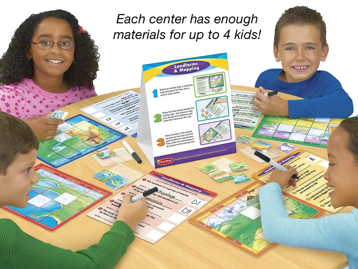 Social Studies Instant Learning Centers - Complete Set - US 4457