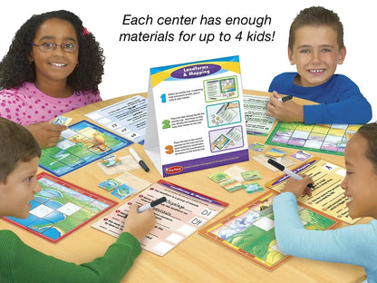 Social Studies Instant Learning Centers - Complete Set - US 4457