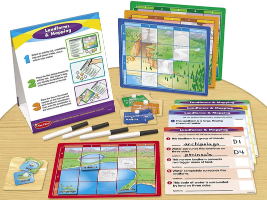 Landforms & Mapping Instant Learning Center - US 1655