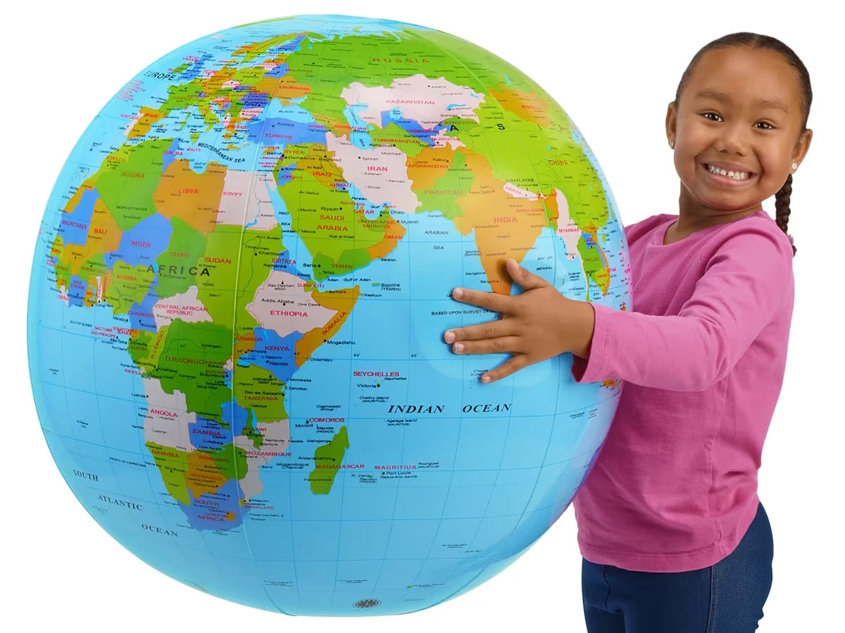 Giant Inflatable Classroom Globe - US 9158