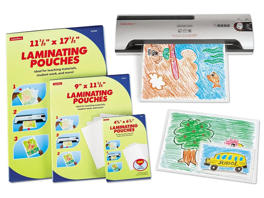Classroom Laminating Pouches - Set of 100 - US 3434