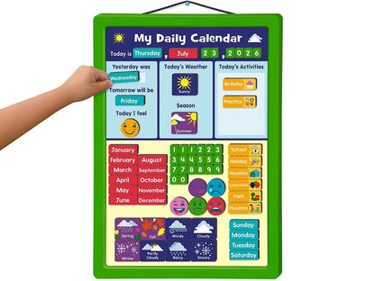 All About Today! Magnetic Calendar - US 5757