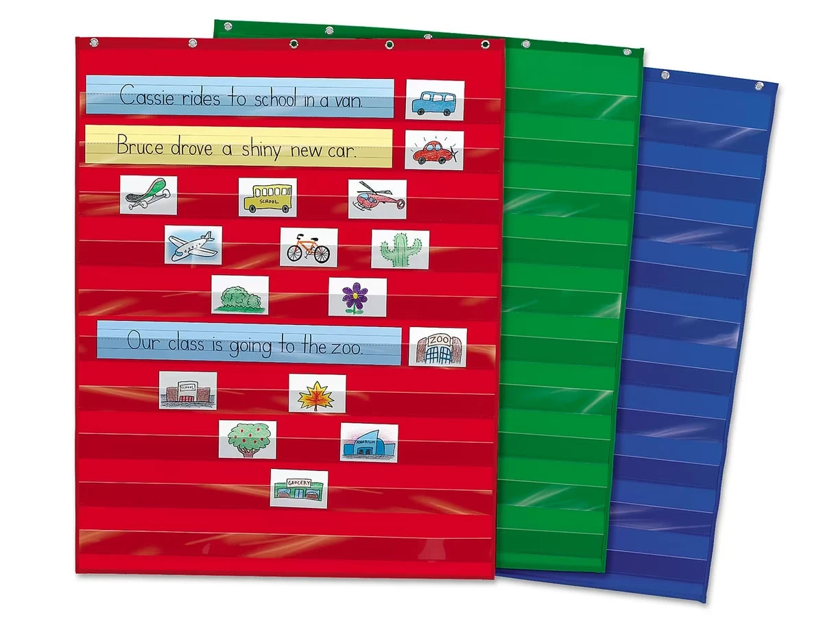 Heavy-Duty Pocket Chart - US 4589