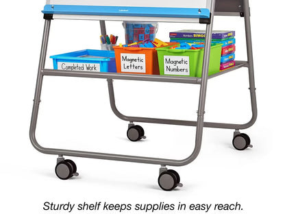 Flex-Space Double-Sided Mobile Teaching Easel - US 8630
