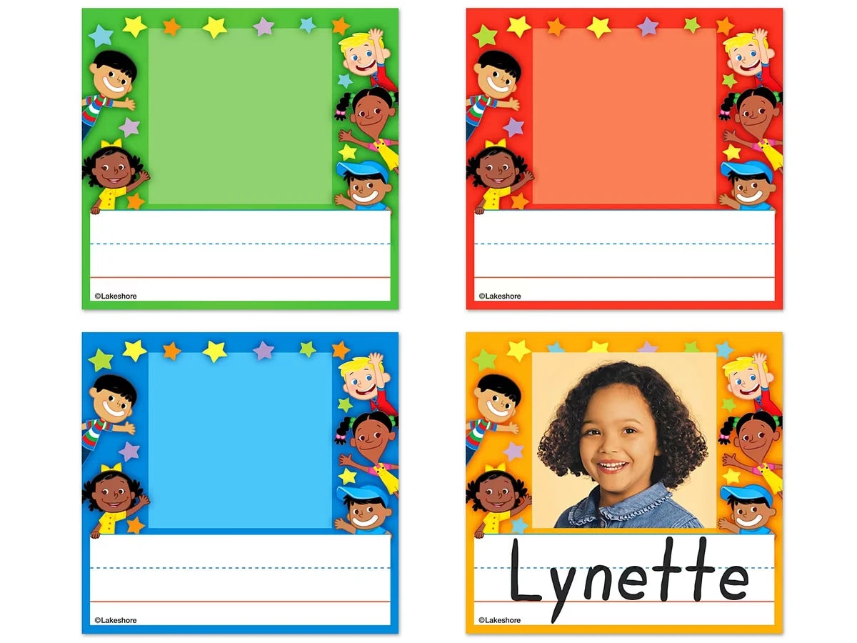 Lakeshore Kids™ Photo Nameplates - US 4738