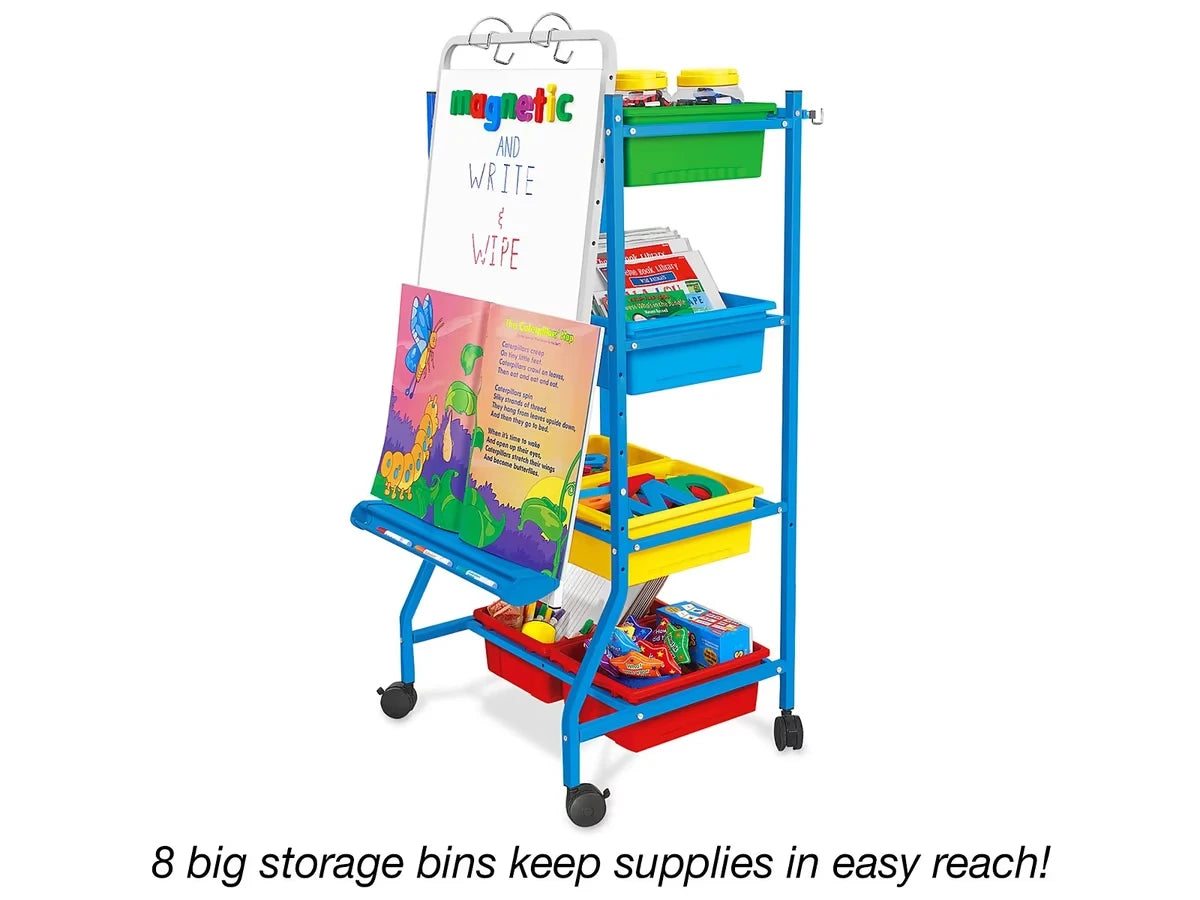 Store & Display Teaching Cart - US 7308