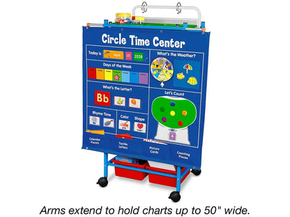 Store & Display Teaching Cart - US 7308