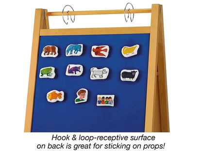 Hardwood Mobile Teaching Easel - US 3872