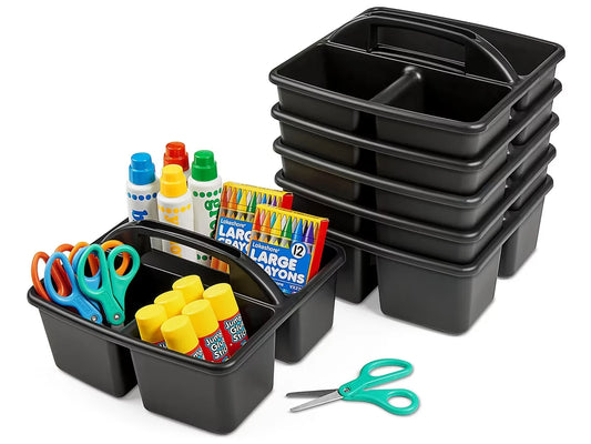 Black Classroom Supply Caddies - US 7930