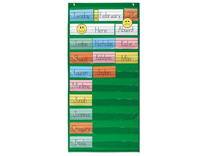 Space-Saver Pocket Chart - US 8021