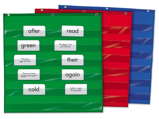 Heavy-Duty Small Pocket Chart - US 7848