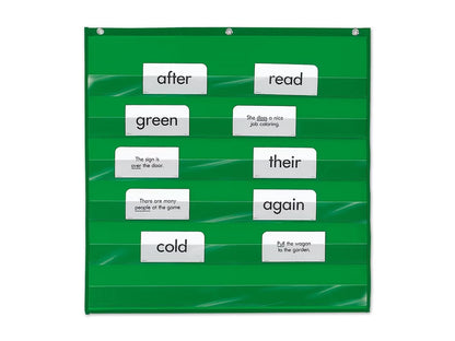 Heavy-Duty Small Pocket Chart - US 7848