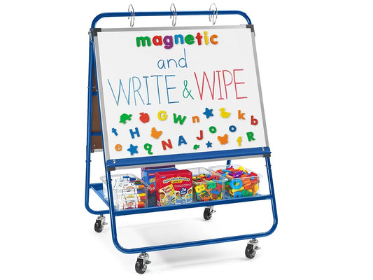 All-Purpose Extra-Wide Mobile Teaching Easel - US 6121