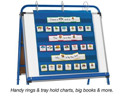 All-Purpose Extra-Wide Mobile Teaching Easel - US 6121