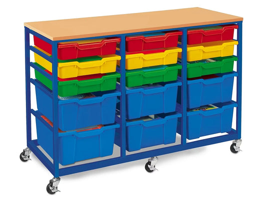Mobile 15-Bin Storage Center - US 1624