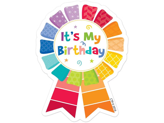 Painted Palette Birthday Badges - US 3641