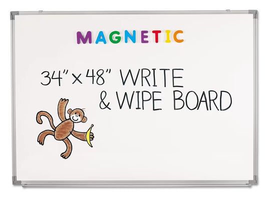 Magnetic Write & Wipe Board - 34" x 48" - US 5138