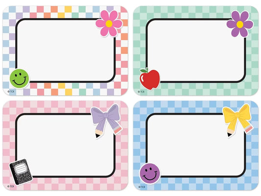 Cool for School Name Tags - Variety Pack - US 1200